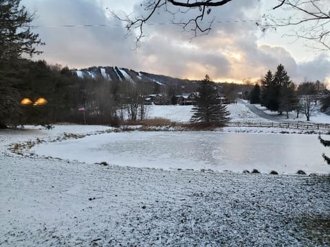 View of Elk Mountain from back window