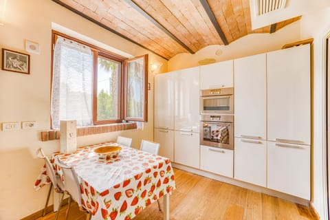 Kitchen and dining area