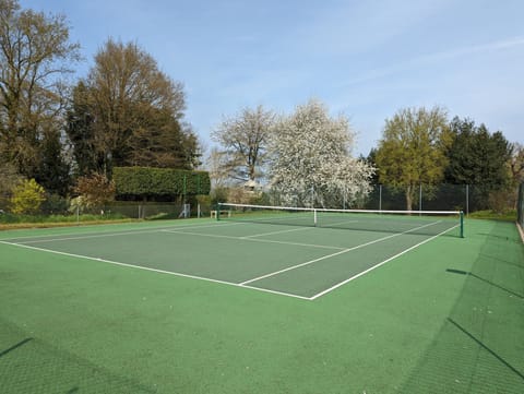 Hard tennis court open all year round