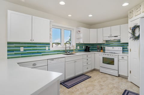 Bright White and Colors of Sea Glass are wonderful.