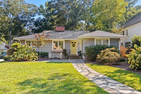 View of the front entrance of our beautiful home