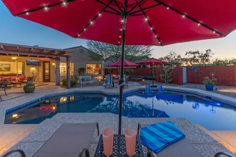 Welcome to LUCKY NUMBER SEVEN, our 3 BR, 2 BA, one story Gold Canyon home.