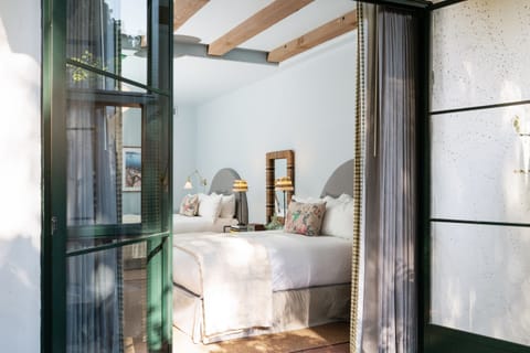 Superior Studio, 2 Queen Beds, Balcony (The Grand Studio Double) | Frette Italian sheets, premium bedding, down comforters, pillowtop beds