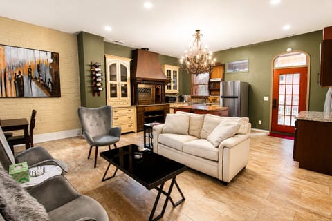 Kitchen and Living Room