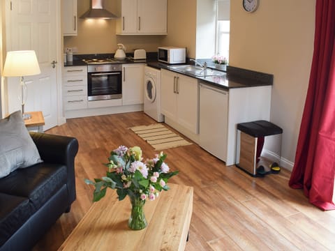 Open plan living space | Faodail - Inchrie Holiday Cottages, Aberfoyle