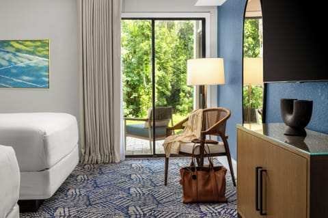 Premium bedding, pillowtop beds, in-room safe, blackout drapes