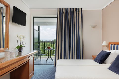 Superior Room, 3 Twin Beds, City View | In-room safe, soundproofing, free WiFi, bed sheets