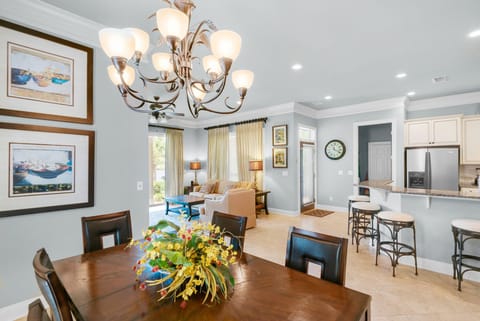Dining room view to the kitchen