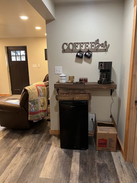Coffee spot in the basement