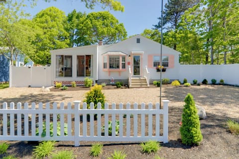 West Yarmouth Vacation Rental | 3BR | 1BA | Stairs Required for Access