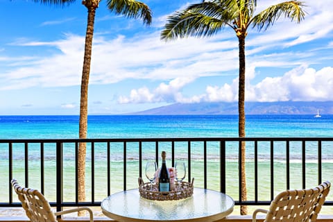 Front row seat for whale watching