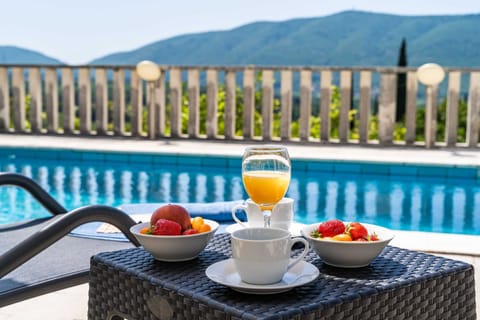 Villa (Three bedroom villa with swimming poo) | Pool | Seasonal outdoor pool, pool umbrellas, sun loungers