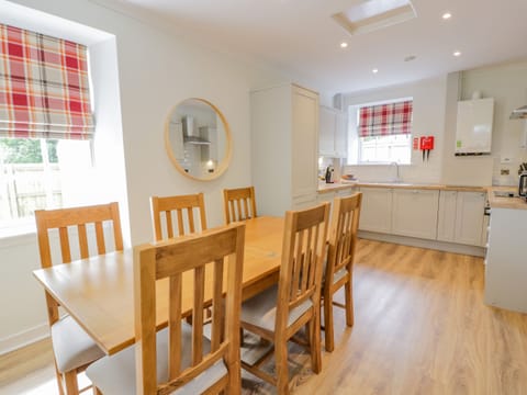 Fridge, dishwasher, electric kettle, toaster