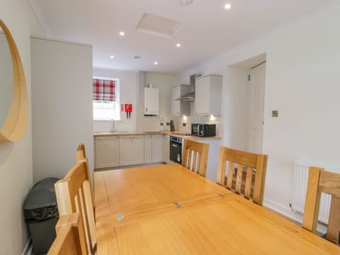 Fridge, dishwasher, electric kettle, toaster