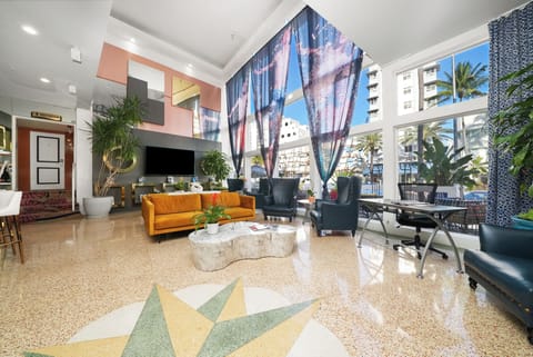 Lobby sitting area