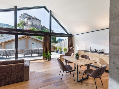 Deluxe Studio Suite, 1 Bedroom, Non Smoking, Sauna | Living area | 43-inch Smart TV with cable channels, TV