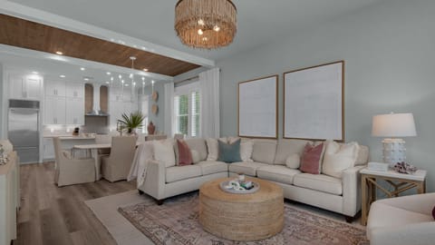 Resting Beach Face Living Area