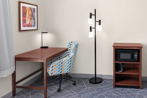 46-inch flat-screen TV with cable channels, TV, pay movies