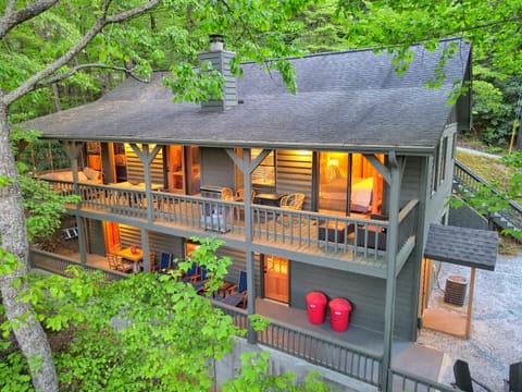 View of both decks
