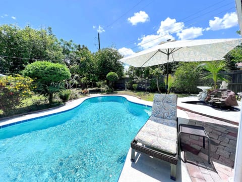 Backyard view