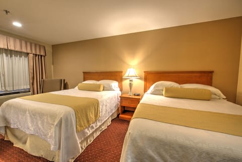 Standard Room, 2 Queen Beds | Premium bedding, pillowtop beds, desk, blackout drapes