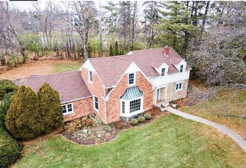 Aerial view of Villa Amis