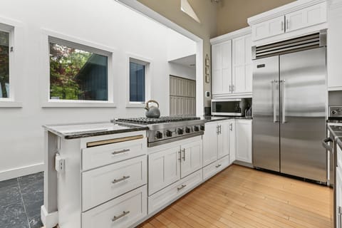 Viking Stove stop and Fridge