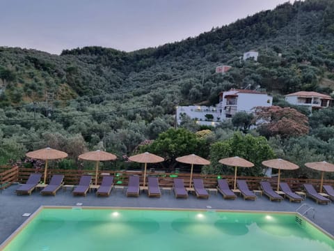 Seasonal outdoor pool