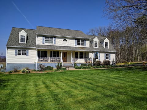 House in late spring...
