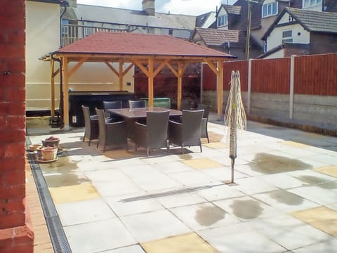 Patio | Heritage Lodge, Rhyl