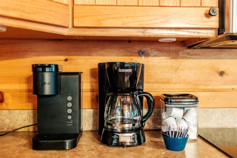 Well stocked coffee options