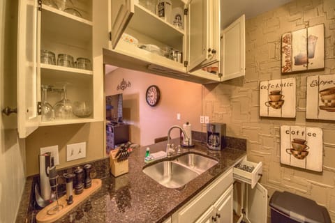 Fully stocked kitchen