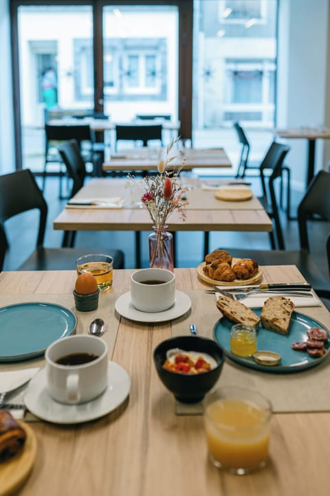 Daily buffet breakfast (EUR 14 per person)