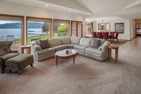 Family waterfront home.