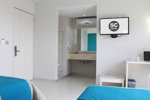 Free WiFi, bed sheets