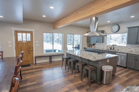 The art of cooking brought to life in a space made for gracious entertaining.