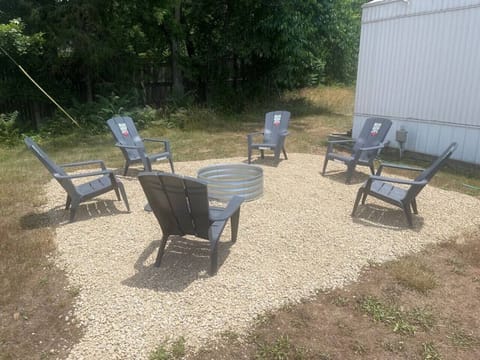 Cozy firepit area for evening hangouts