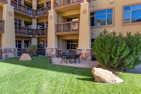 Patio with outdoor seating