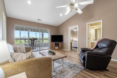 Condo, Multiple Beds, Kitchen, Garden View (Cityscape Memories) | Living area | 42-inch flat-screen TV with digital channels