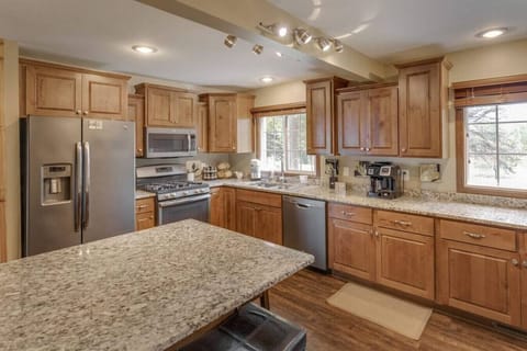 Our kitchen is fully equipped