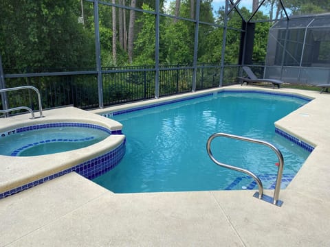 Private pool and spa. 