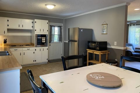 Full Kitchen with amenities just like home.