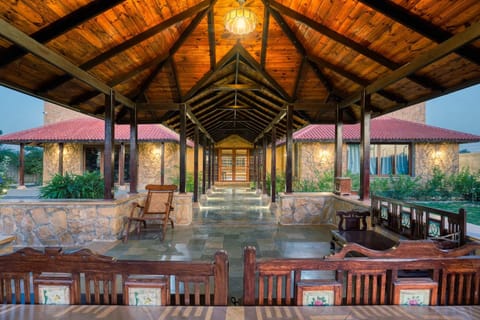 Interior entrance