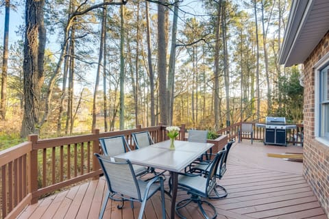 Durham Vacation Rental | 4BR | 2 Full BA | 2 Half BA | Stairs Required