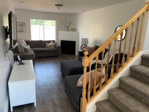 Main living area (large wall mounted LED tv)