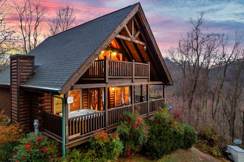 Enjoy the sunset from the two-story decks.