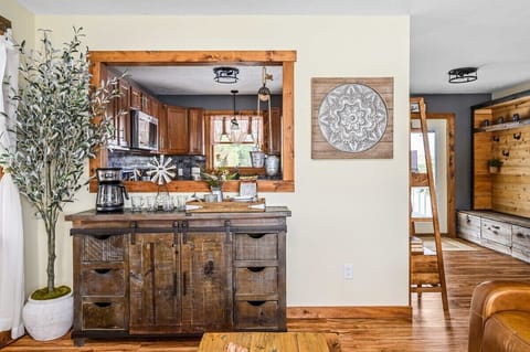 Coffee Bar overlooking the Kitchen