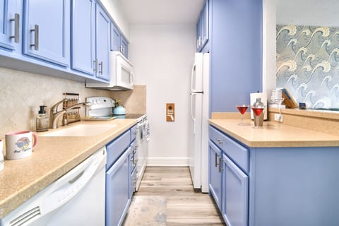 Mix up a cocktail and enjoy your vacation.