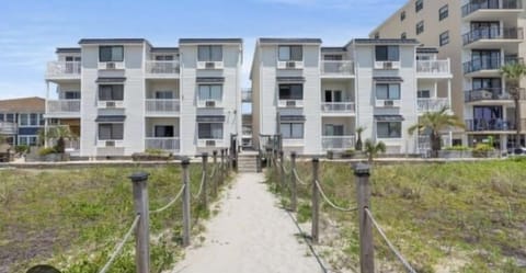 Building view from the beach.
