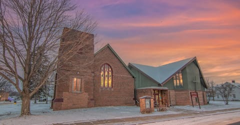 Former Lutheran Church remodeled into a vacation home